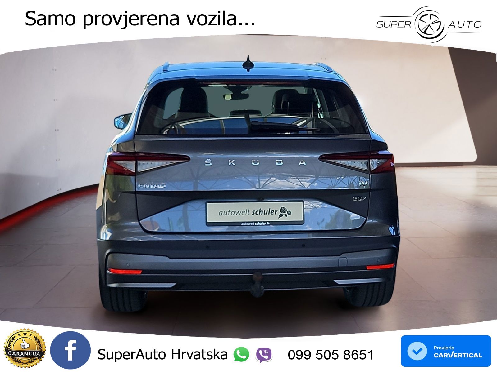Škoda Enyaq iV 80x 82 kWh (265 KS) AWD LED+GR SJED+ACC
