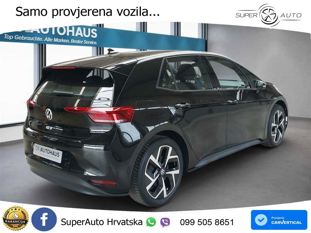 Volkswagen ID.3 Pro 62 kWh (204 KS) LED+GR SJED+ACC