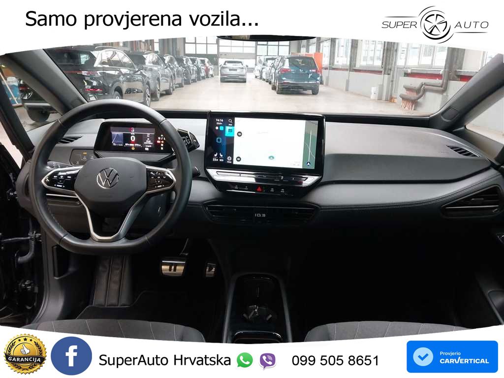 Volkswagen ID.3 Pro 62 kWh (204 KS) LED+GR SJED+ACC