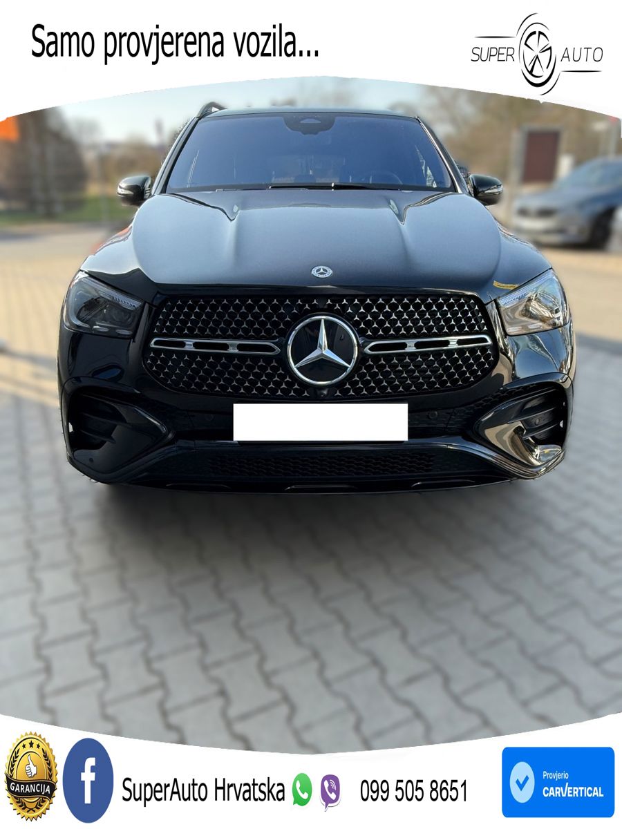 Mercedes GLE 450d (367 KS) EQ Boost 4MATIC 9G-TRONIC AMG LED+GR SJED+ACC