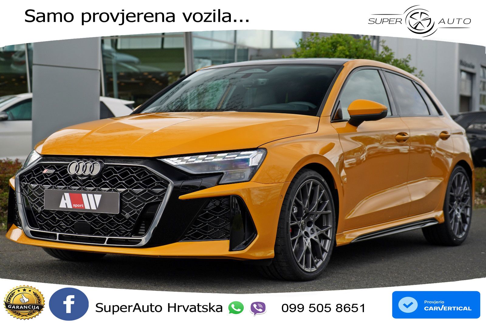 Audi RS3 Sportback 2.5 TFSI (400 KS) quattro S tronic LED+GR SJED+ACC