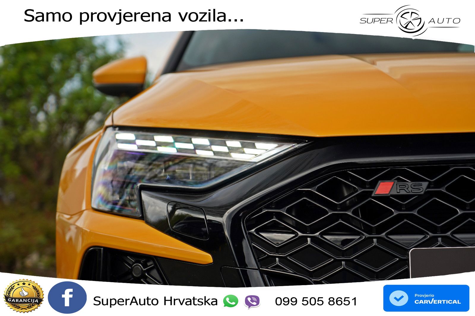 Audi RS3 Sportback 2.5 TFSI (400 KS) quattro S tronic LED+GR SJED+ACC