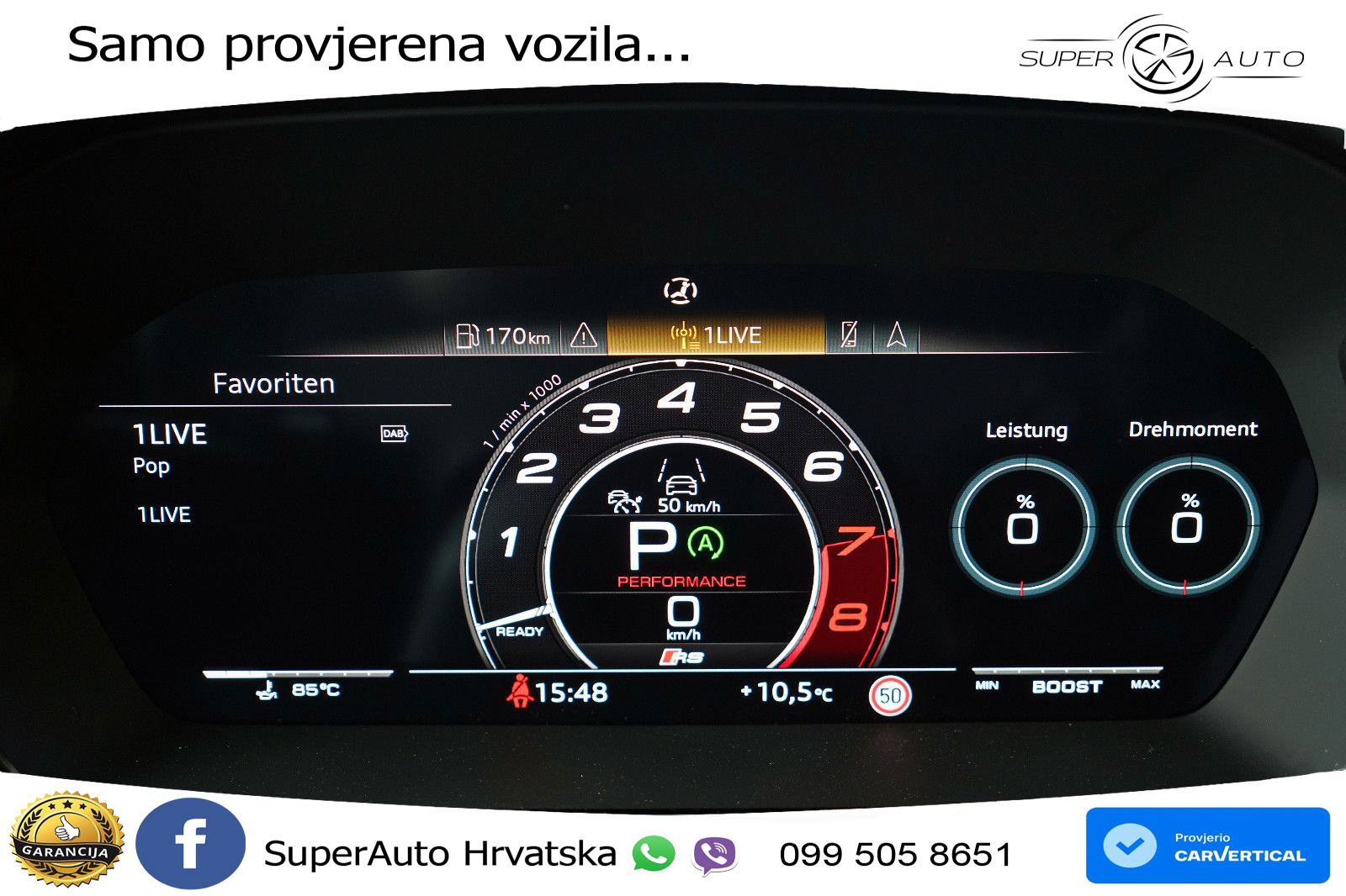 Audi RS3 Sportback 2.5 TFSI (400 KS) quattro S tronic LED+GR SJED+ACC