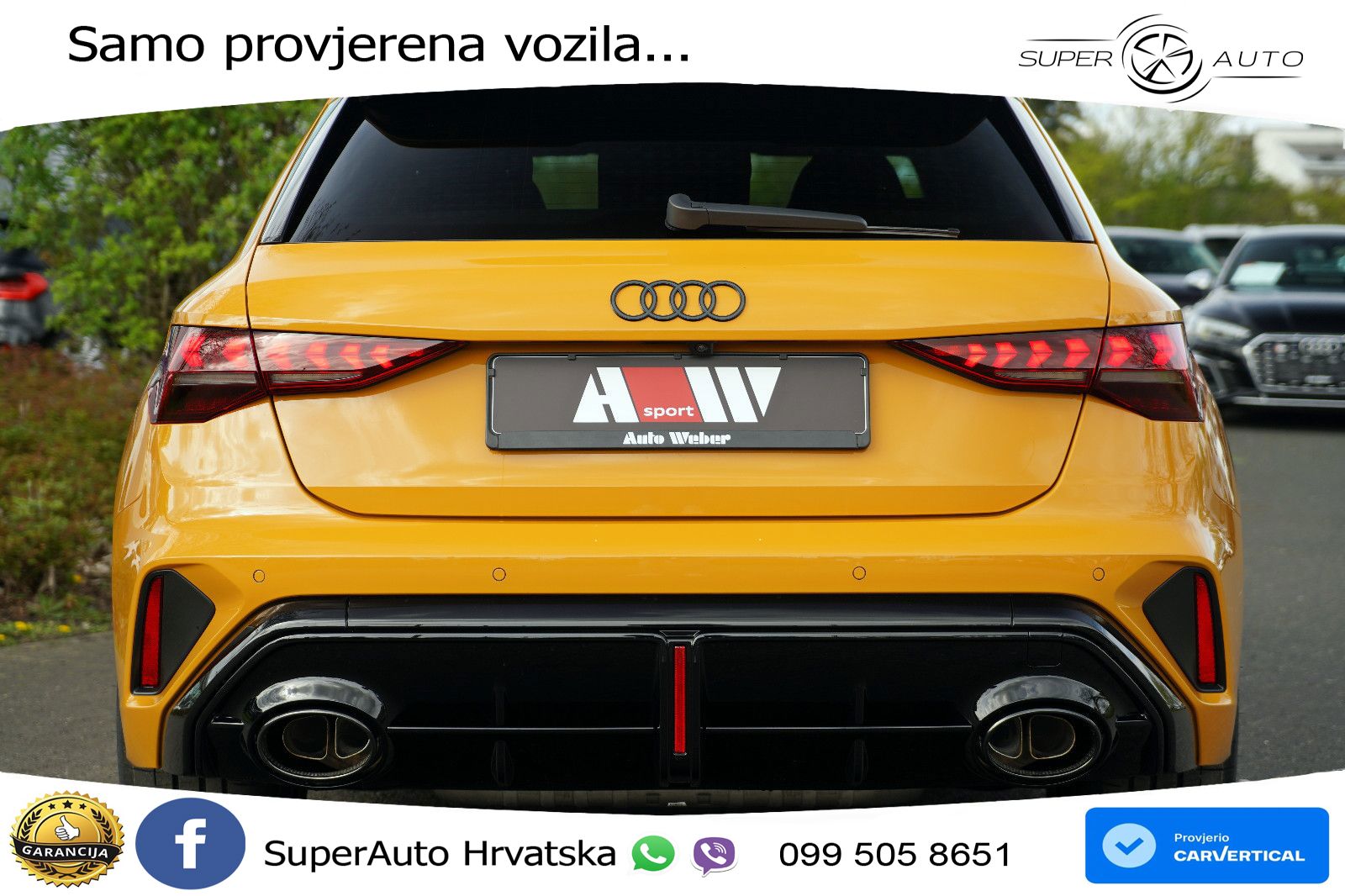 Audi RS3 Sportback 2.5 TFSI (400 KS) quattro S tronic LED+GR SJED+ACC