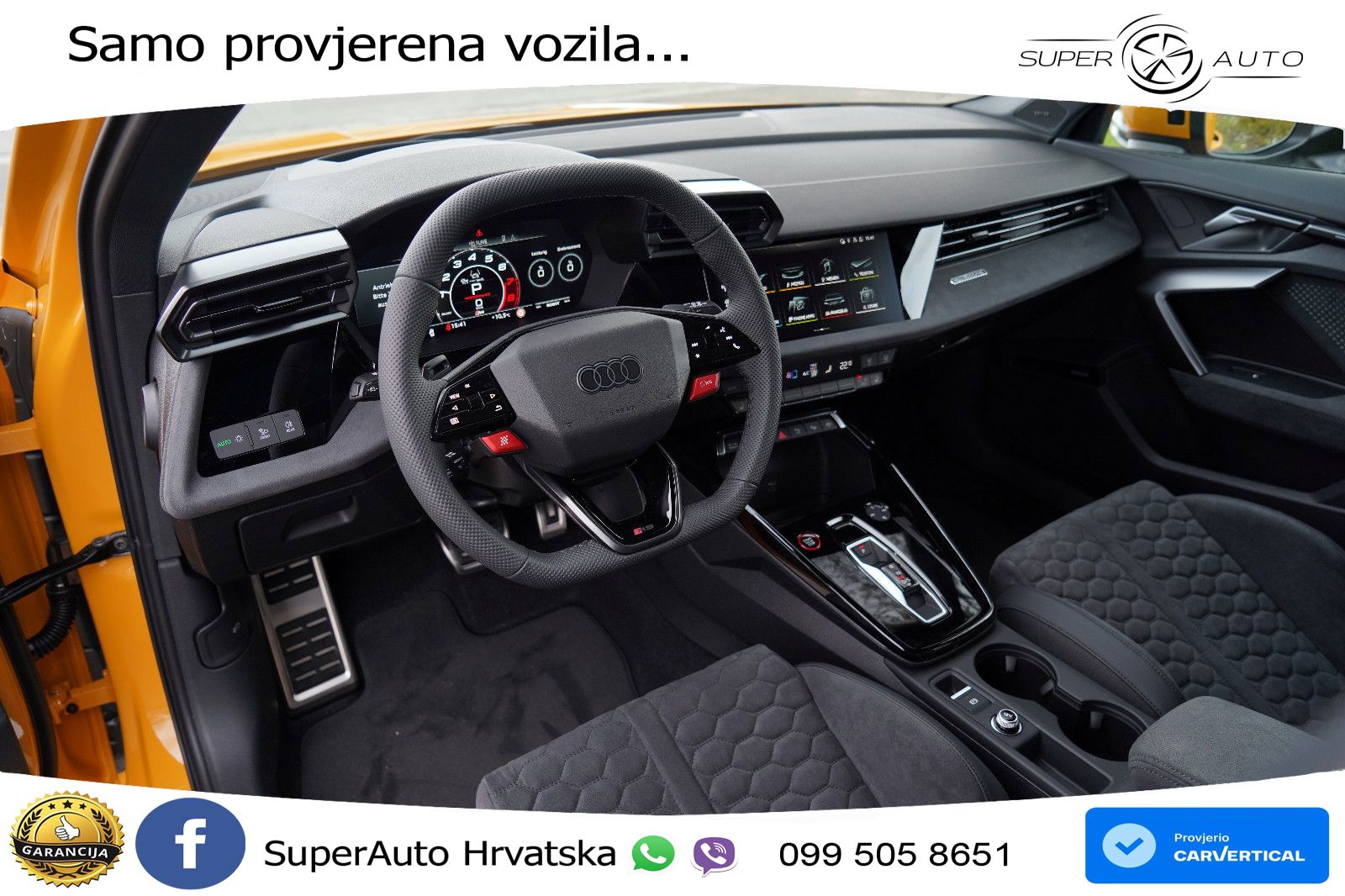 Audi RS3 Sportback 2.5 TFSI (400 KS) quattro S tronic LED+GR SJED+ACC