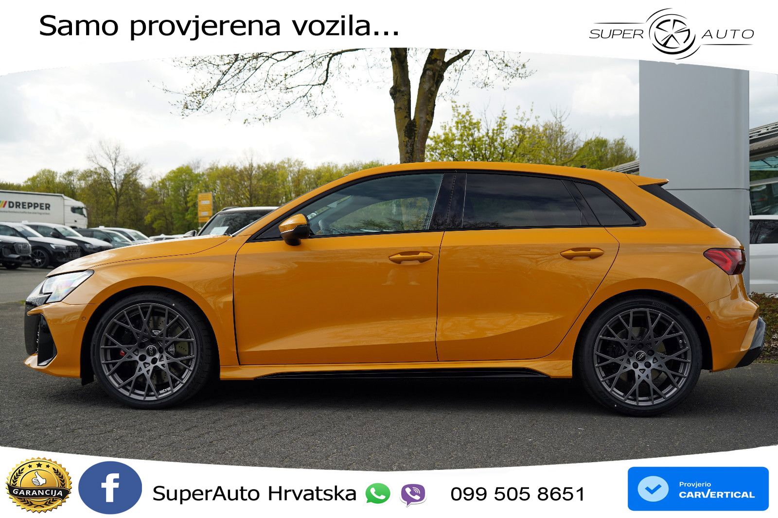 Audi RS3 Sportback 2.5 TFSI (400 KS) quattro S tronic LED+GR SJED+ACC