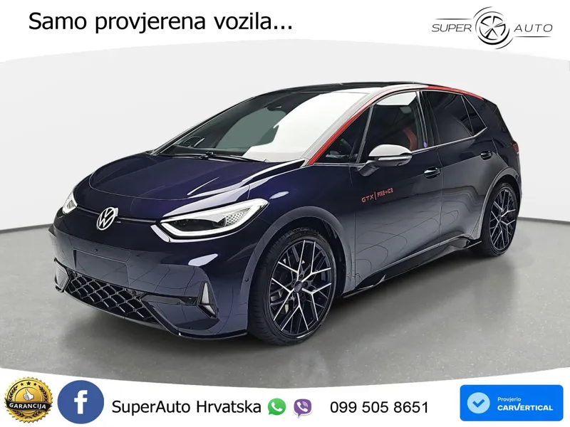 Volkswagen ID.3 GTX Performance 84 kWh (326 KS) LED+GR SJED+ACC