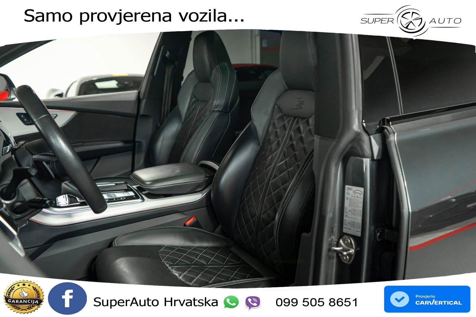 Audi Q8 50 TDI V6 (330 KS) quattro Tiptronic S line LED+GR SJED+ACC