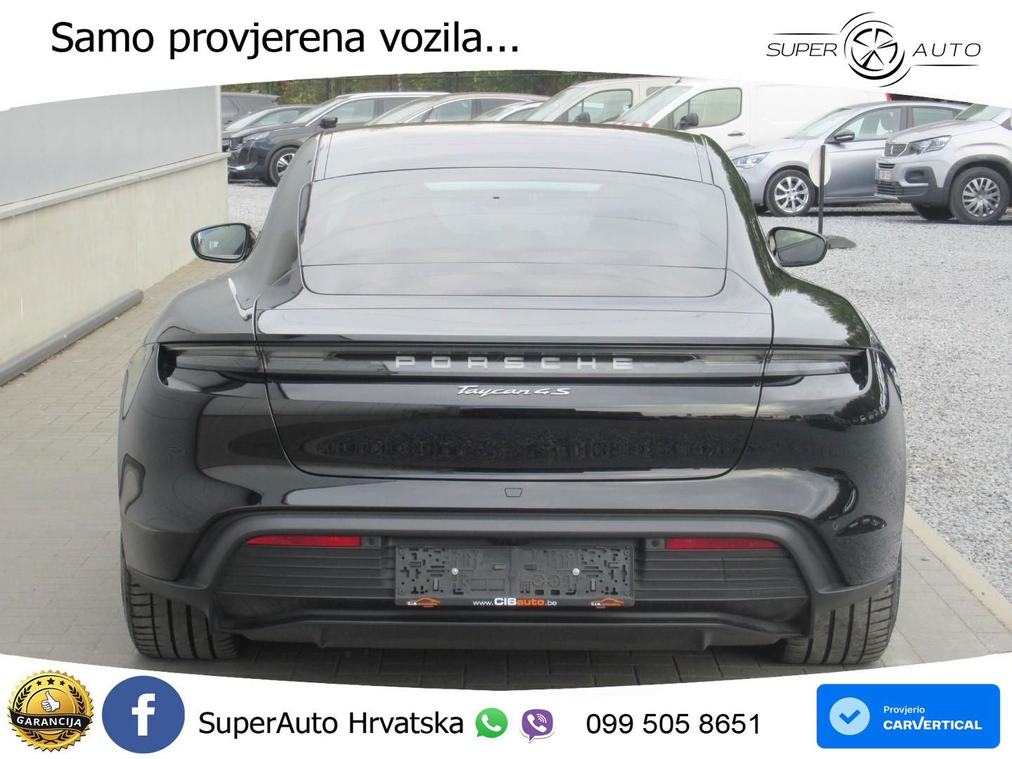 Porsche Taycan 4S Performance Plus 93.4 kWh (571 KS)