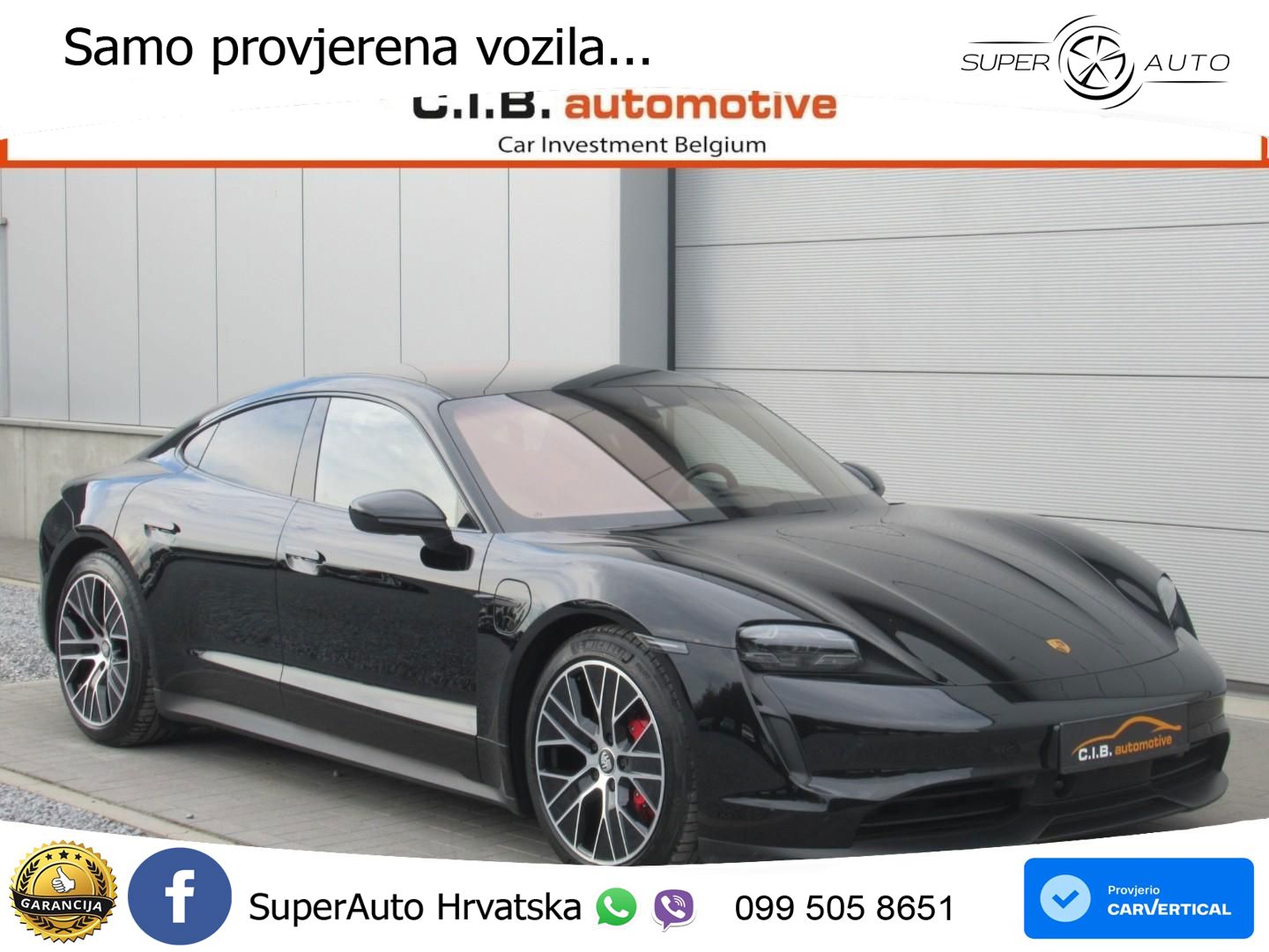 Porsche Taycan 4S Performance Plus 93.4 kWh (571 KS)