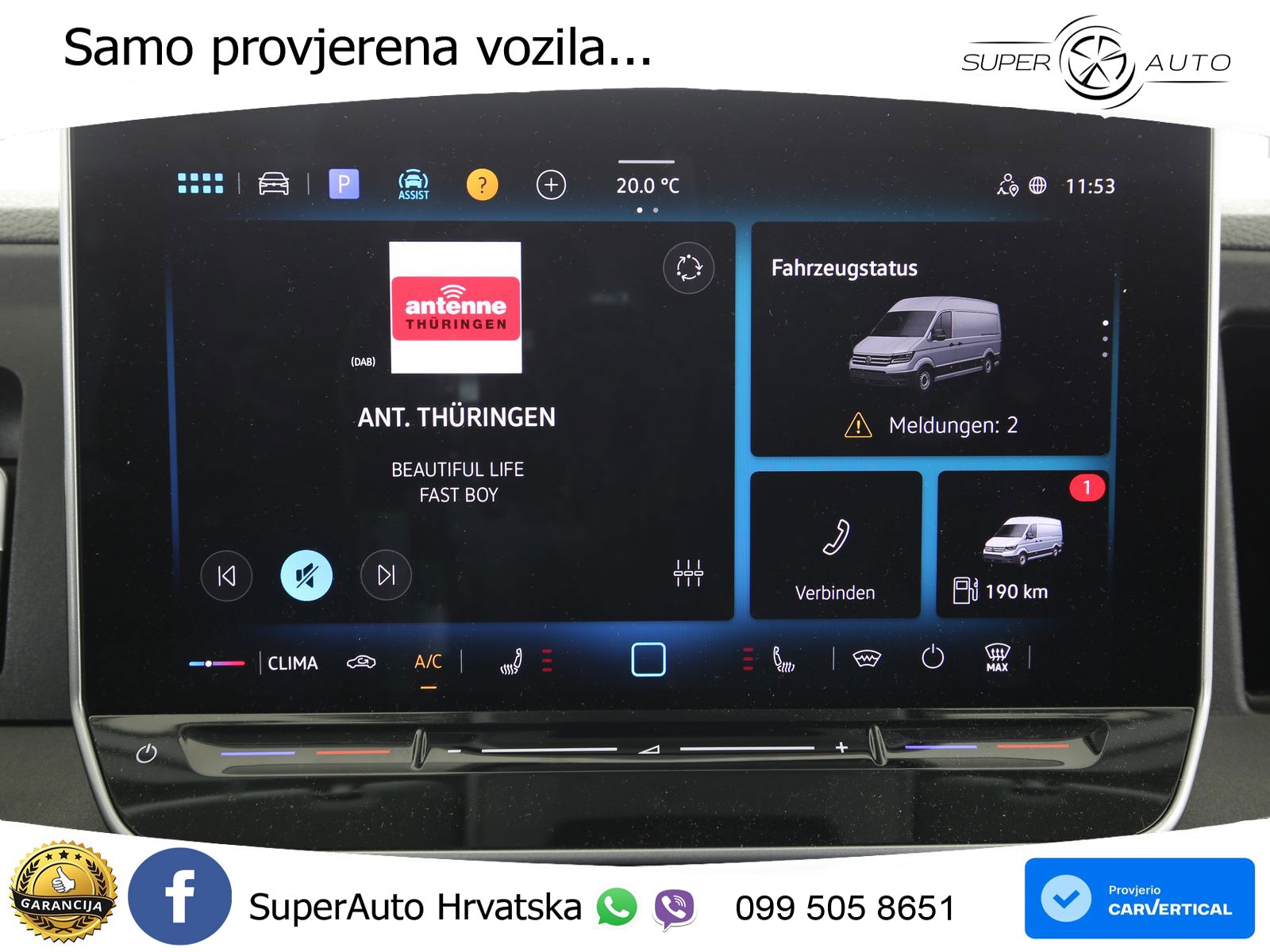 VW Crafter 140 KS