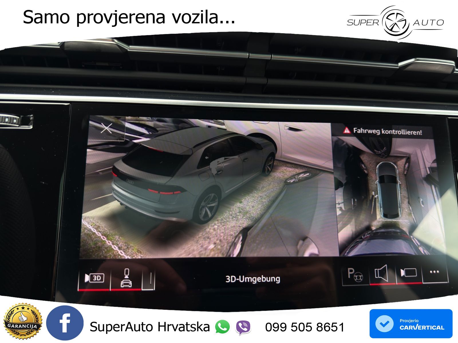 Audi Q8 55 TFSIe V6 (394 KS) quattro Tiptronic 2x S line LED+GR SJED+ACC