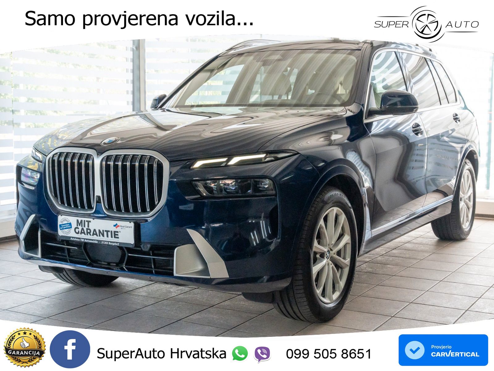 BMW X7 40d (352 KS) xDrive Steptronic
