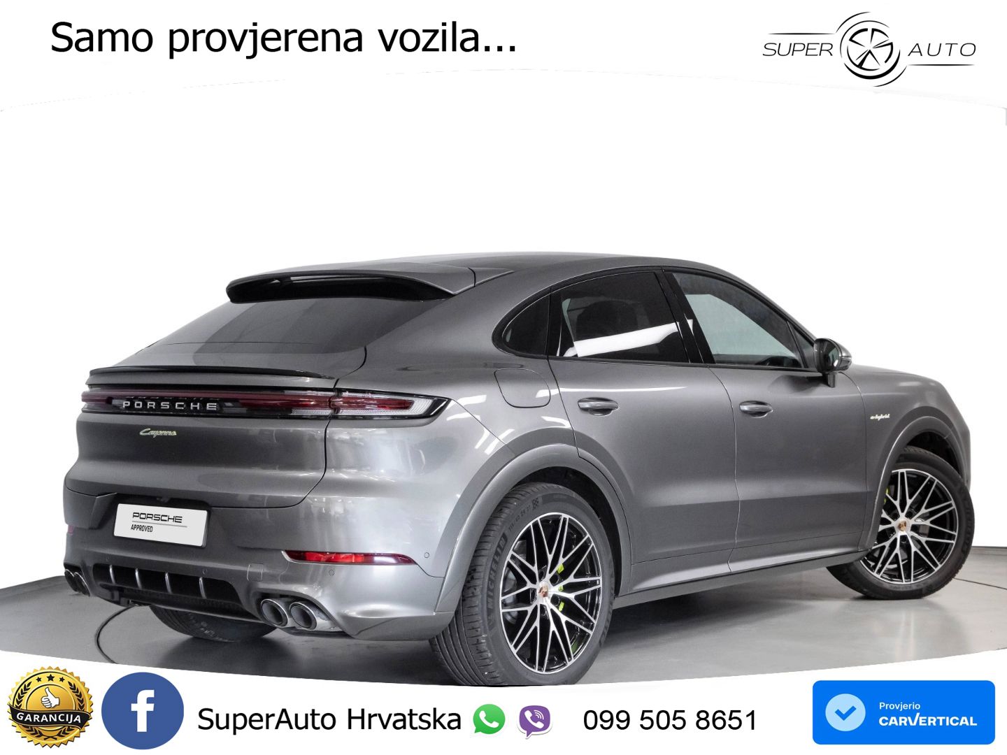 Porsche Cayenne Coupe 3.0 V6 (470 KS) E-Hybrid Tiptronic S