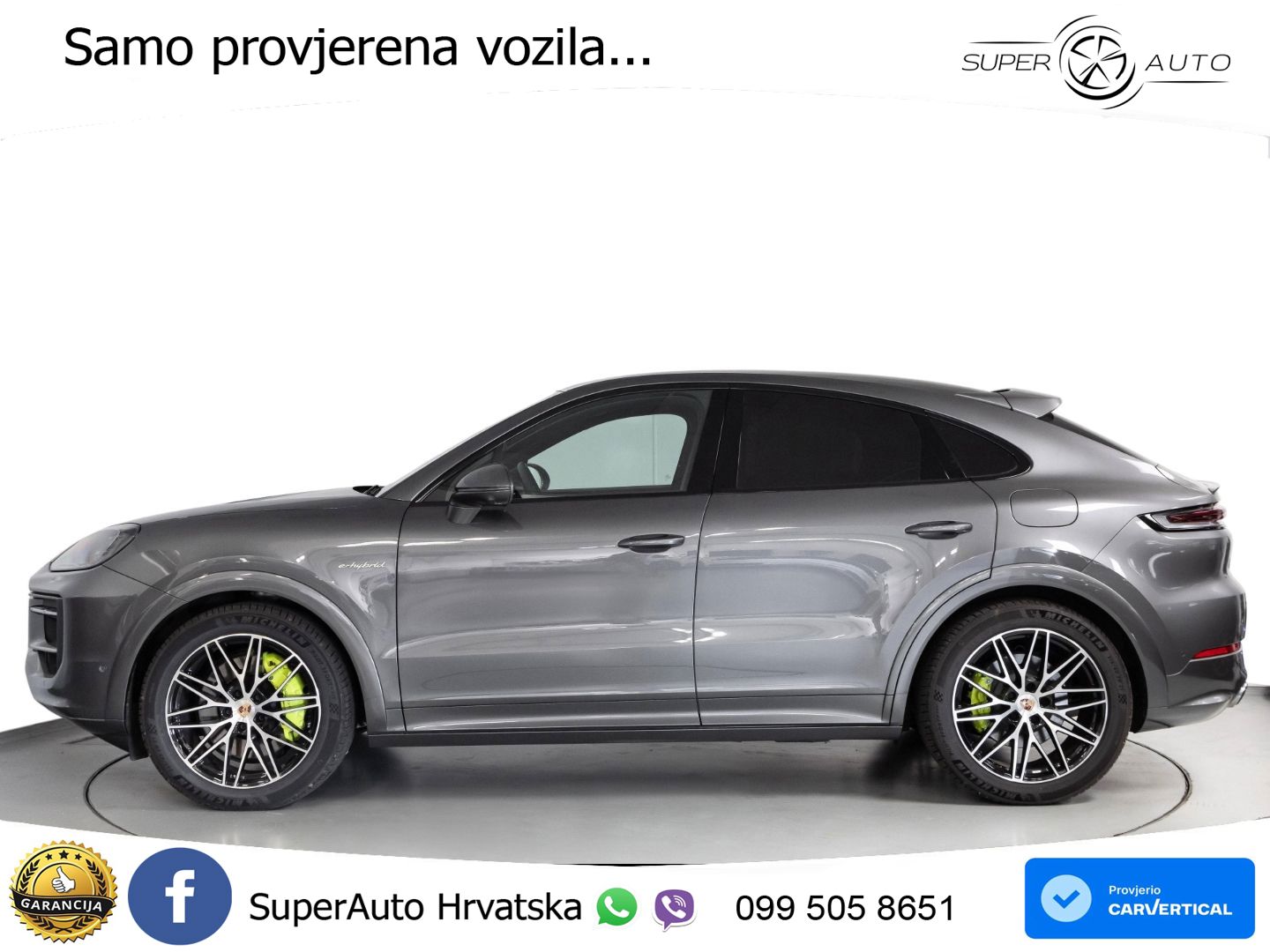 Porsche Cayenne Coupe 3.0 V6 (470 KS) E-Hybrid Tiptronic S