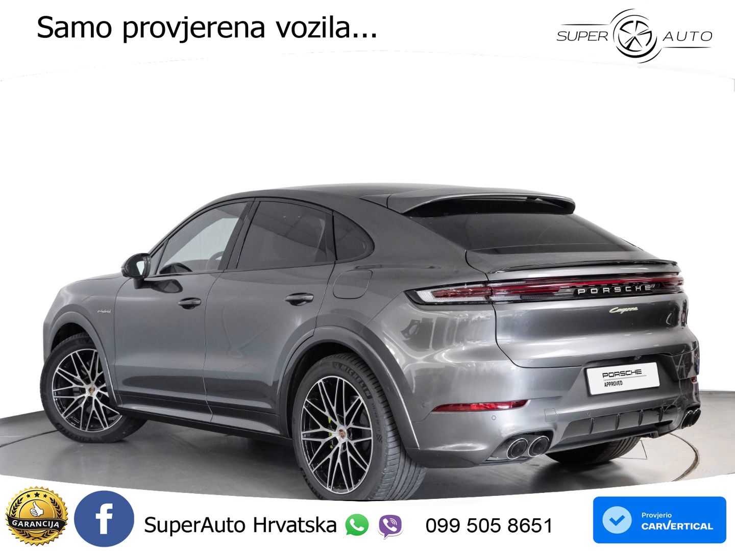 Porsche Cayenne Coupe 3.0 V6 (470 KS) E-Hybrid Tiptronic S