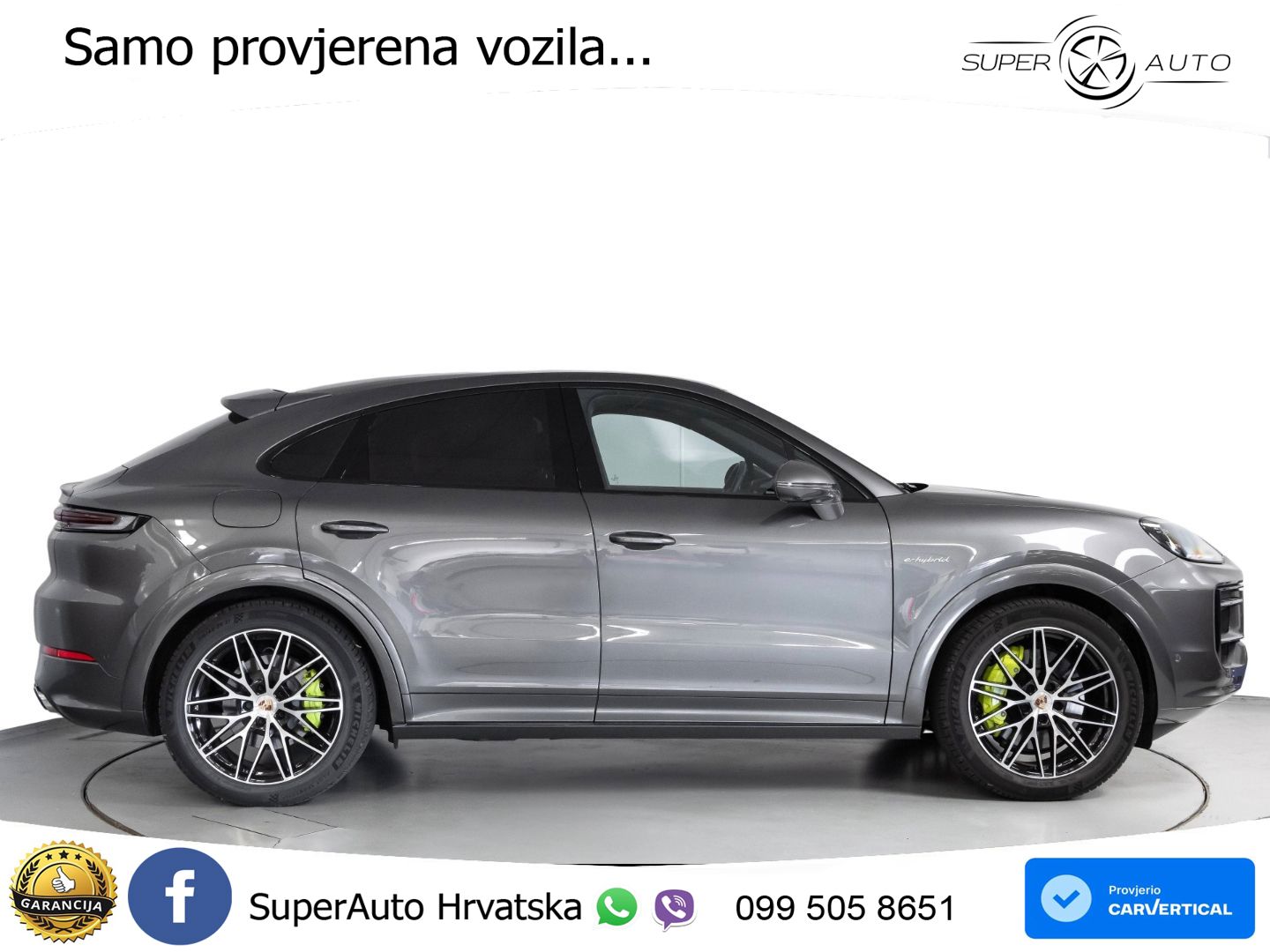 Porsche Cayenne Coupe 3.0 V6 (470 KS) E-Hybrid Tiptronic S
