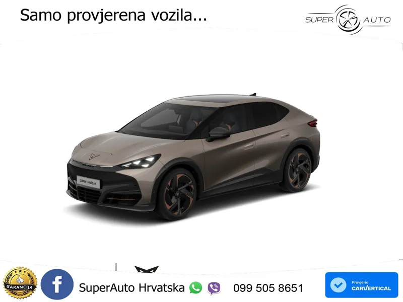 Cupra Tavascan 82 kWh (340 KS)  4WD VZ LED+GR SJED+ACC
