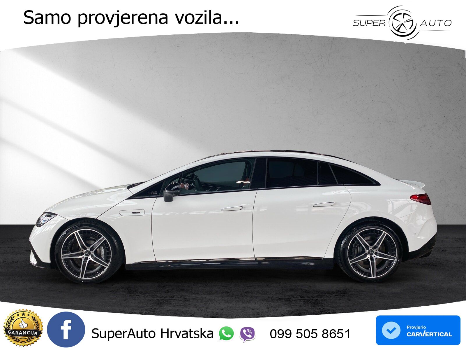 Mercedes EQE AMG 43 100 kWh (476 KS) 4MATIC ACC+HEAD+4xGR SJED+360+PANO