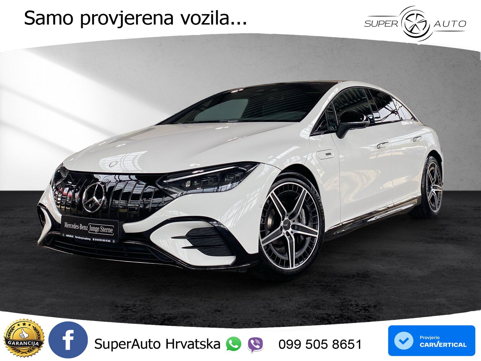 Mercedes EQE AMG 43 100 kWh (476 KS) 4MATIC ACC+HEAD+4xGR SJED+360+PANO