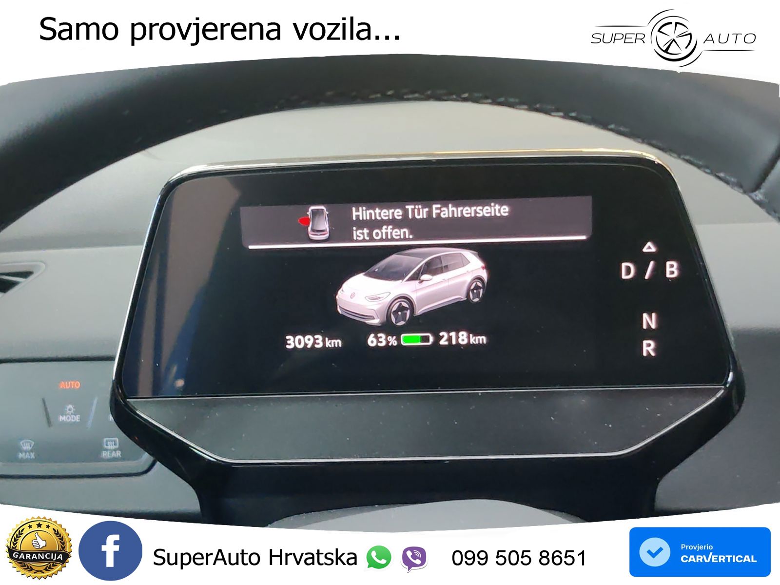 Volkswagen ID.3 Pure 55 kWh (170 KS)