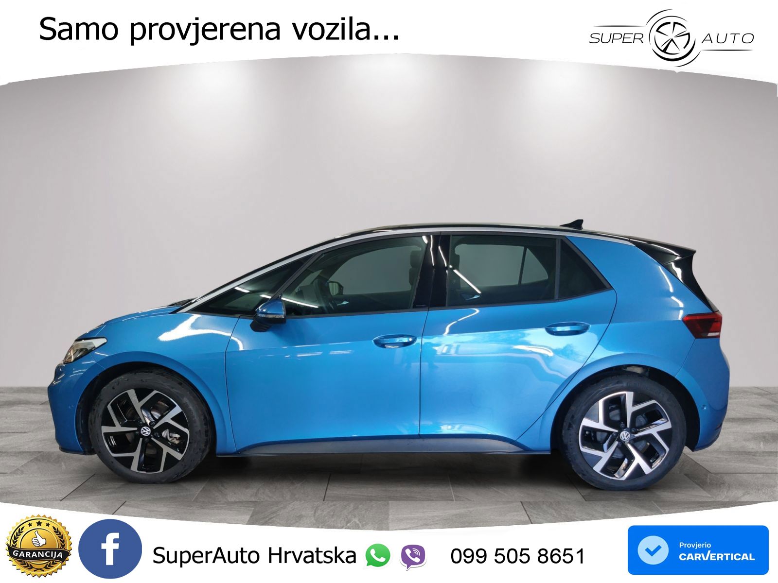 Volkswagen ID.3 Pure 55 kWh (170 KS)
