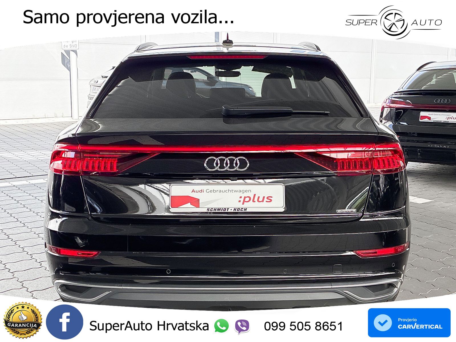 Audi Q8 55 TFSIe V6 (381 KS) quattro tiptronic LED+GR SJED+ACC