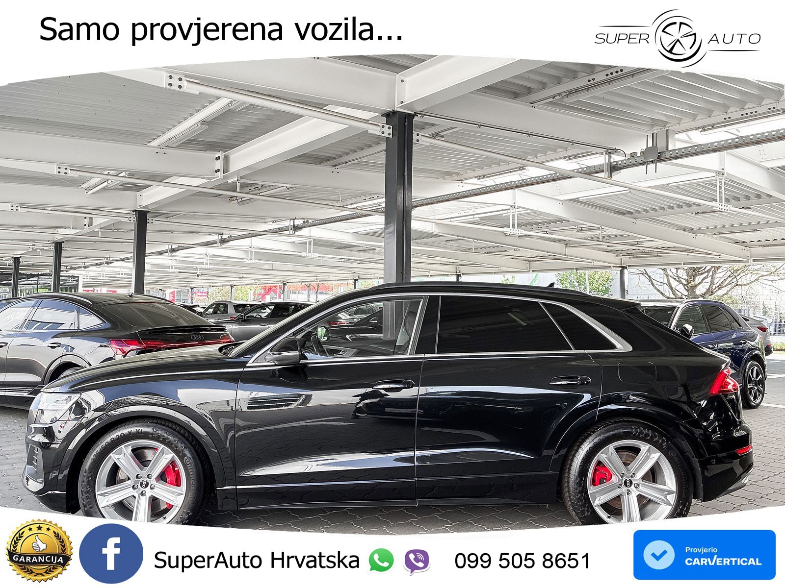 Audi Q8 55 TFSIe V6 (381 KS) quattro tiptronic LED+GR SJED+ACC