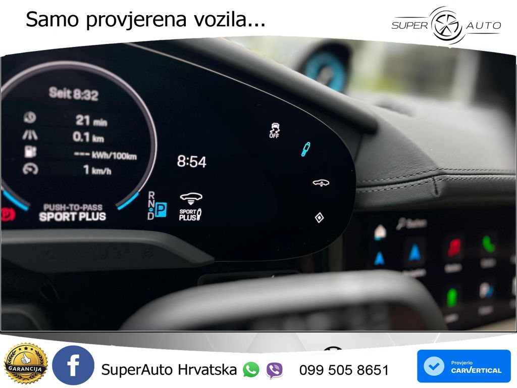Porsche Taycan Turbo S 105 kWh (952 KS)