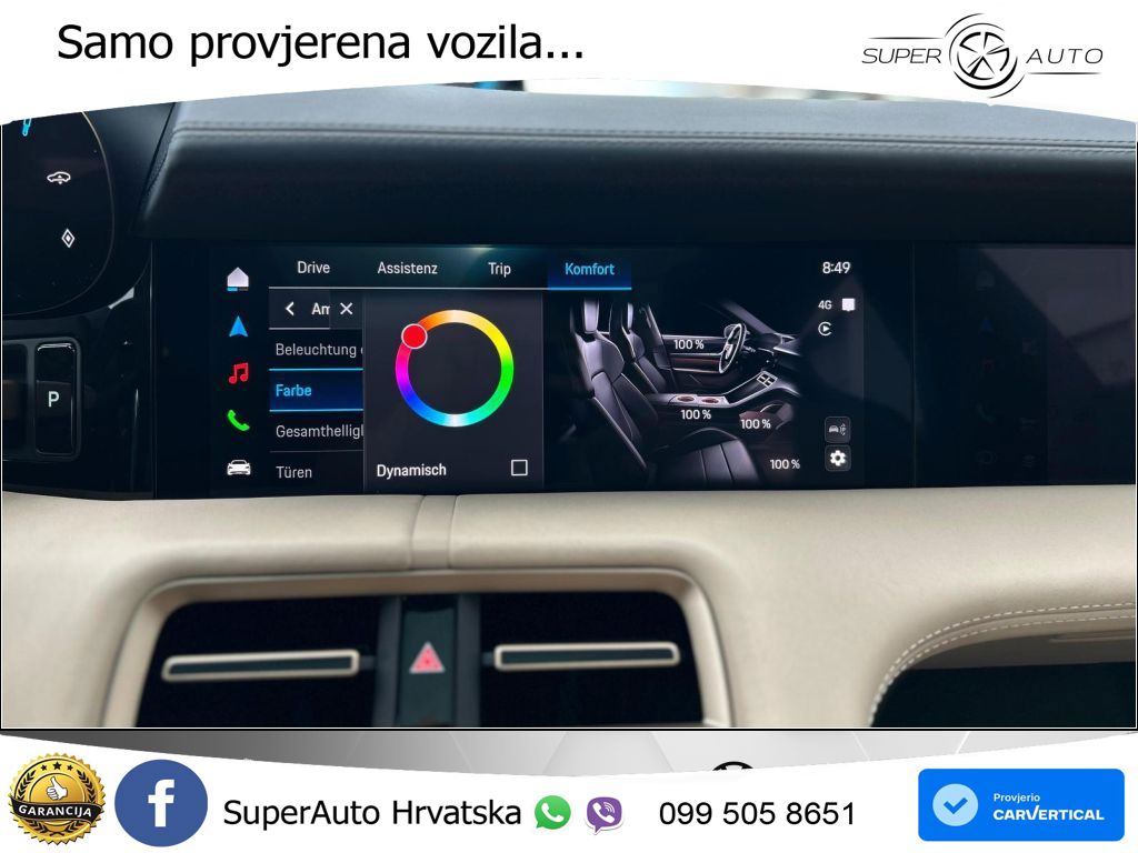 Porsche Taycan Turbo S 105 kWh (952 KS)