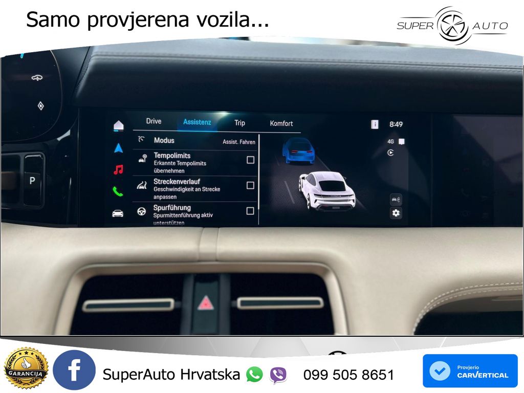 Porsche Taycan Turbo S 105 kWh (952 KS)