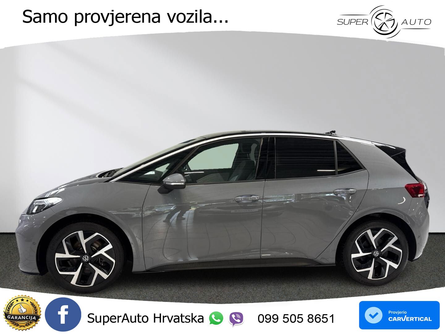 Volkswagen ID.3 Pro 62 kWh (204 KS) LED+GR SJED+ACC
