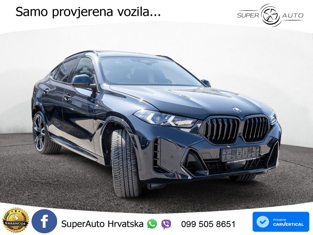 BMW X6 30d (298 KS) xDrive Steptronic M Sport LED+GR SJED+ACC