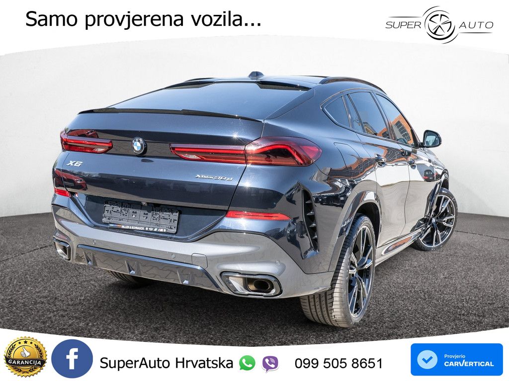 BMW X6 30d (298 KS) xDrive Steptronic M Sport LED+GR SJED+ACC