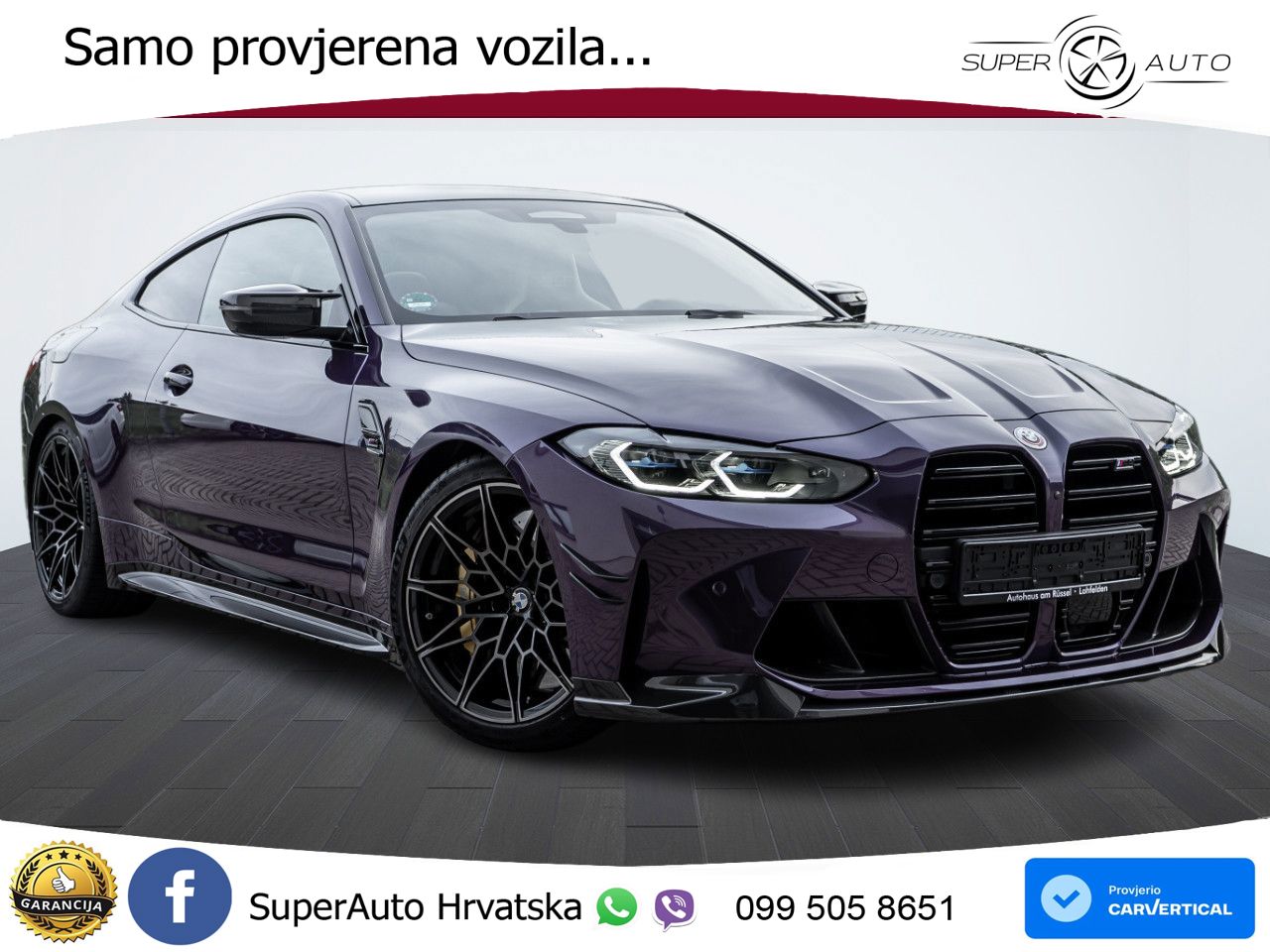 BMW M4 Convertible Competition 3.0 (510 KS) xDrive Steptronic LED+GR SJED+ACC