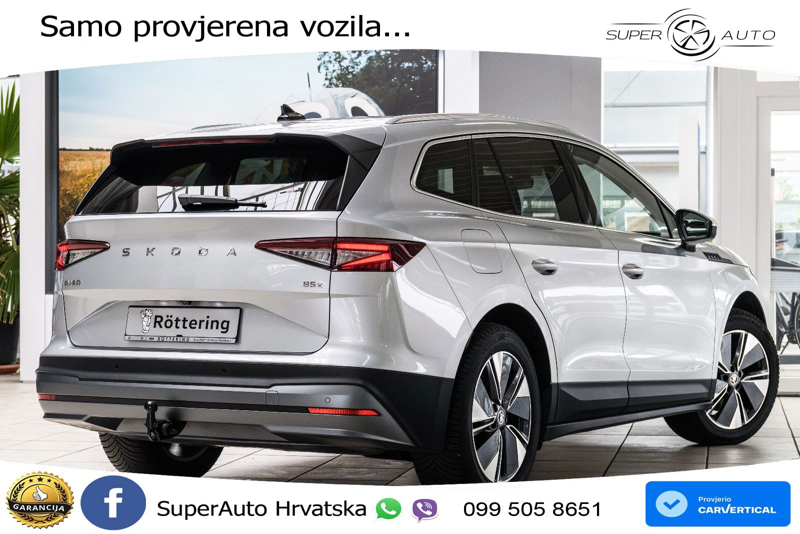 Škoda Enyaq iV 85x 82 kWh (286 KS) AWD