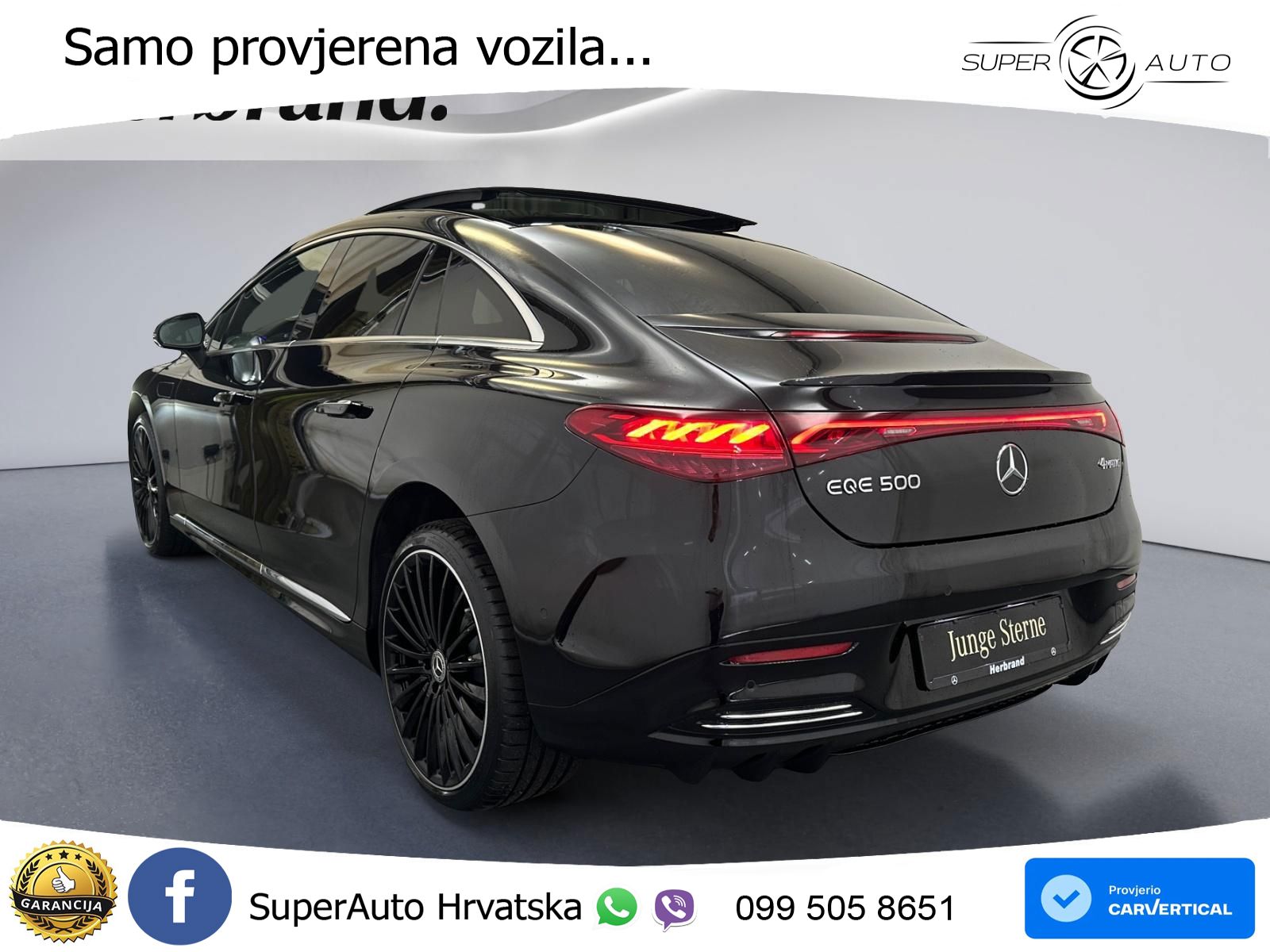 Mercedes EQE 500 100 kWh (408 KS) 4MATIC AMG ACC+HEAD+4xGR SJED+360+PANO
