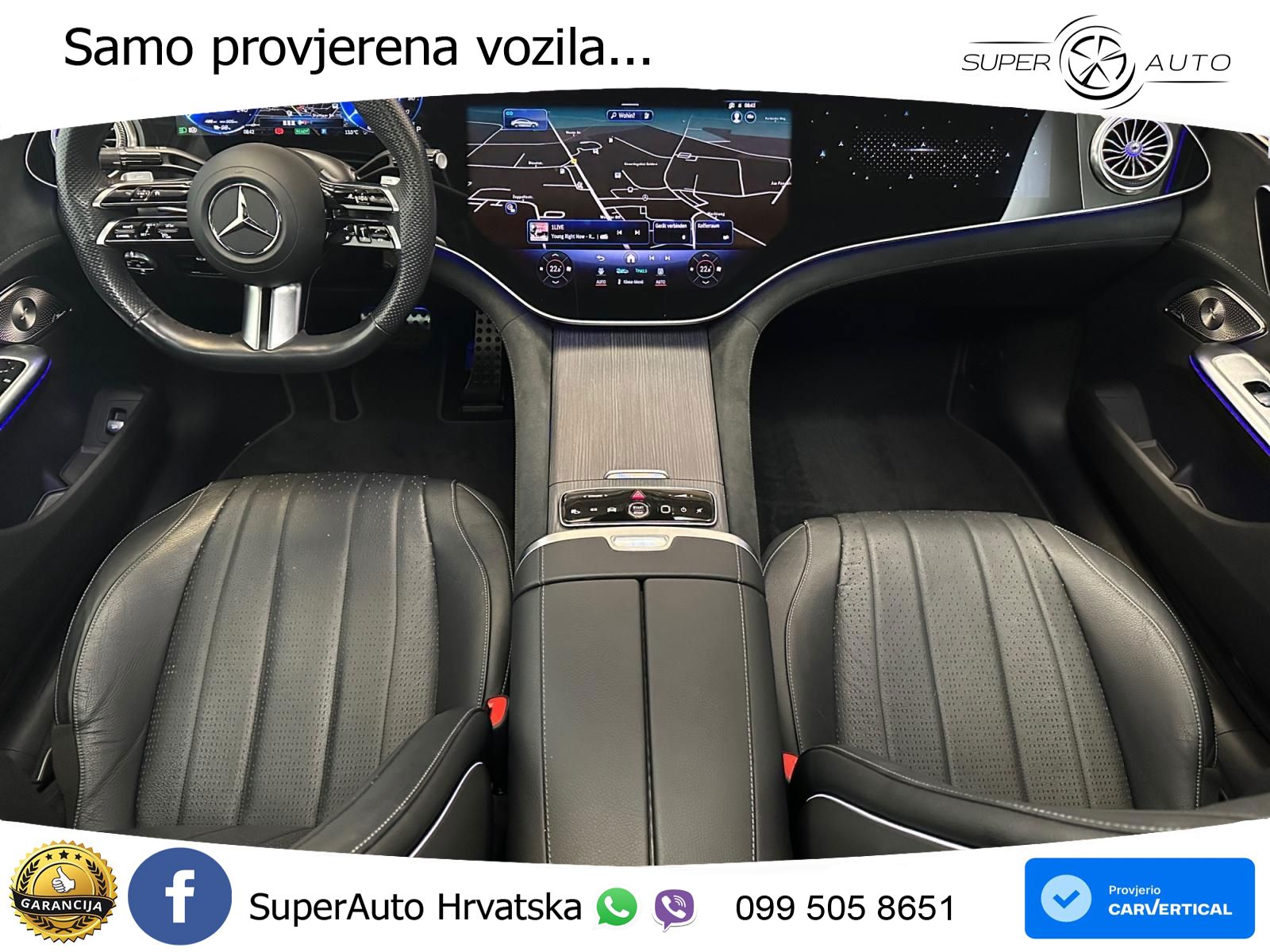 Mercedes EQE 500 100 kWh (408 KS) 4MATIC AMG ACC+HEAD+4xGR SJED+360+PANO