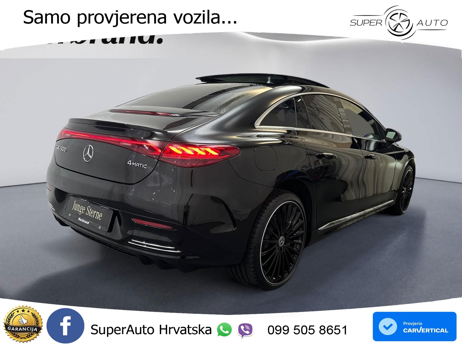 Mercedes EQE 500 100 kWh (408 KS) 4MATIC AMG ACC+HEAD+4xGR SJED+360+PANO