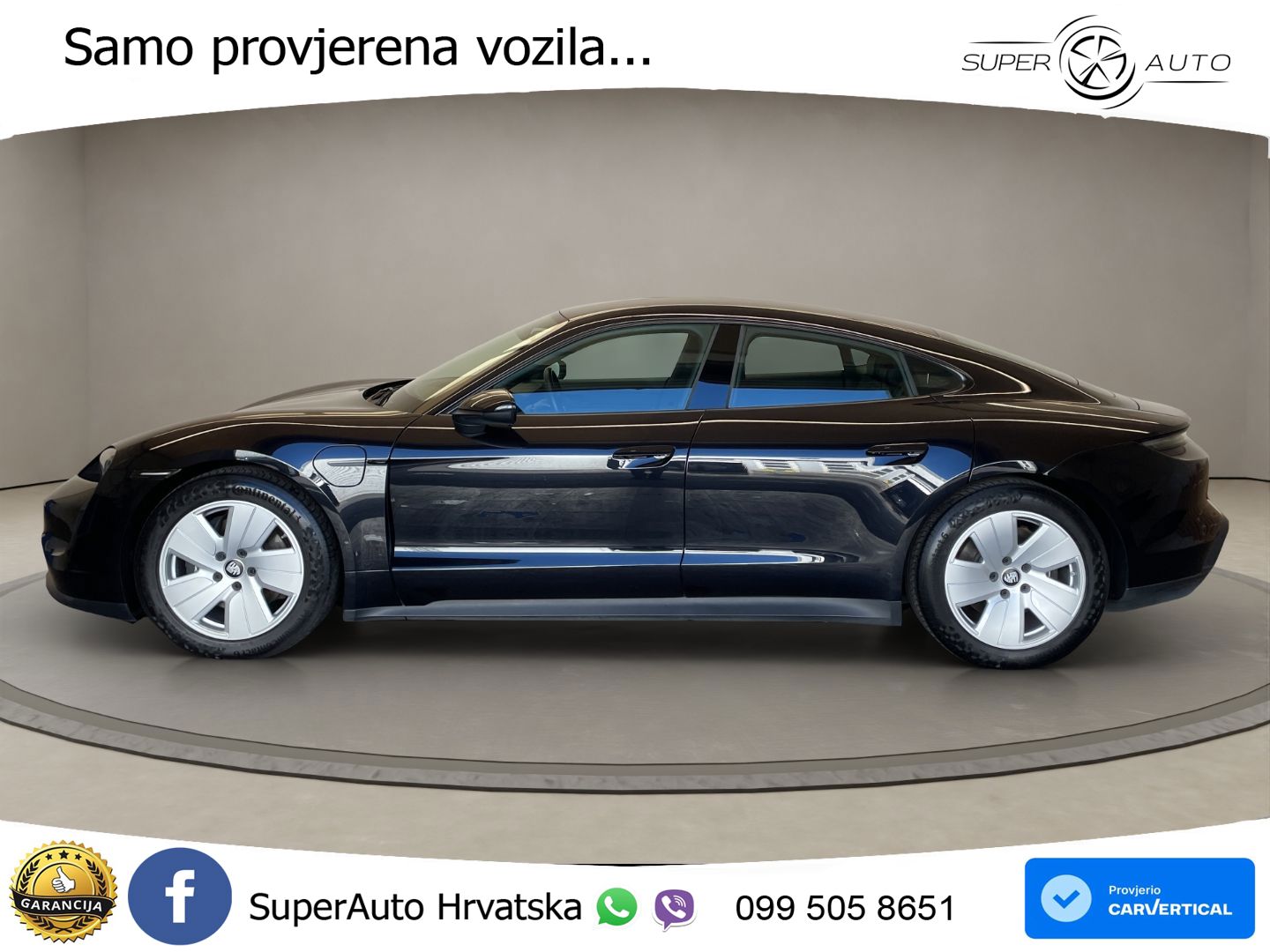 Porsche Taycan Performance Plus 93.4 kWh (476 KS)