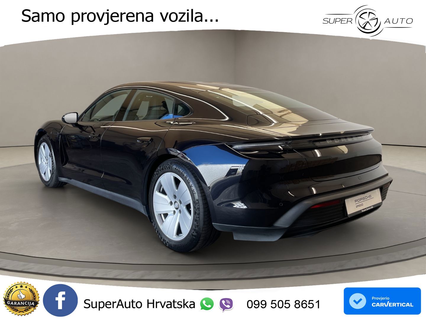 Porsche Taycan Performance Plus 93.4 kWh (476 KS)