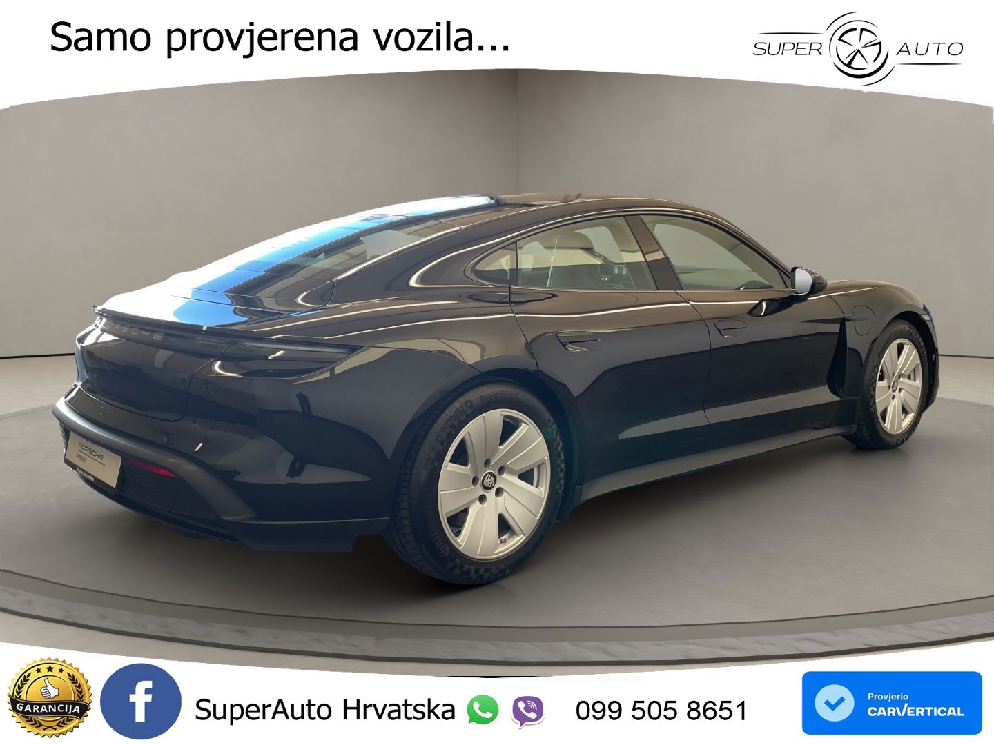 Porsche Taycan Performance Plus 93.4 kWh (476 KS)