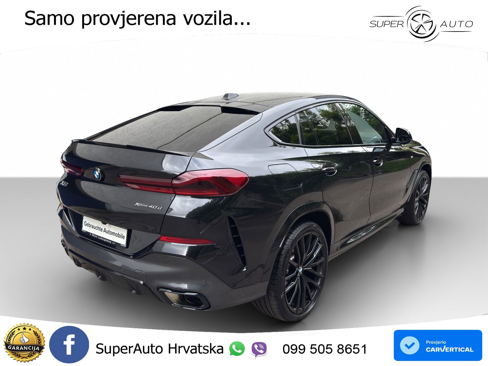 BMW X6 40d (352 KS) xDrive Steptronic M Sport LED+GR SJED+ACC
