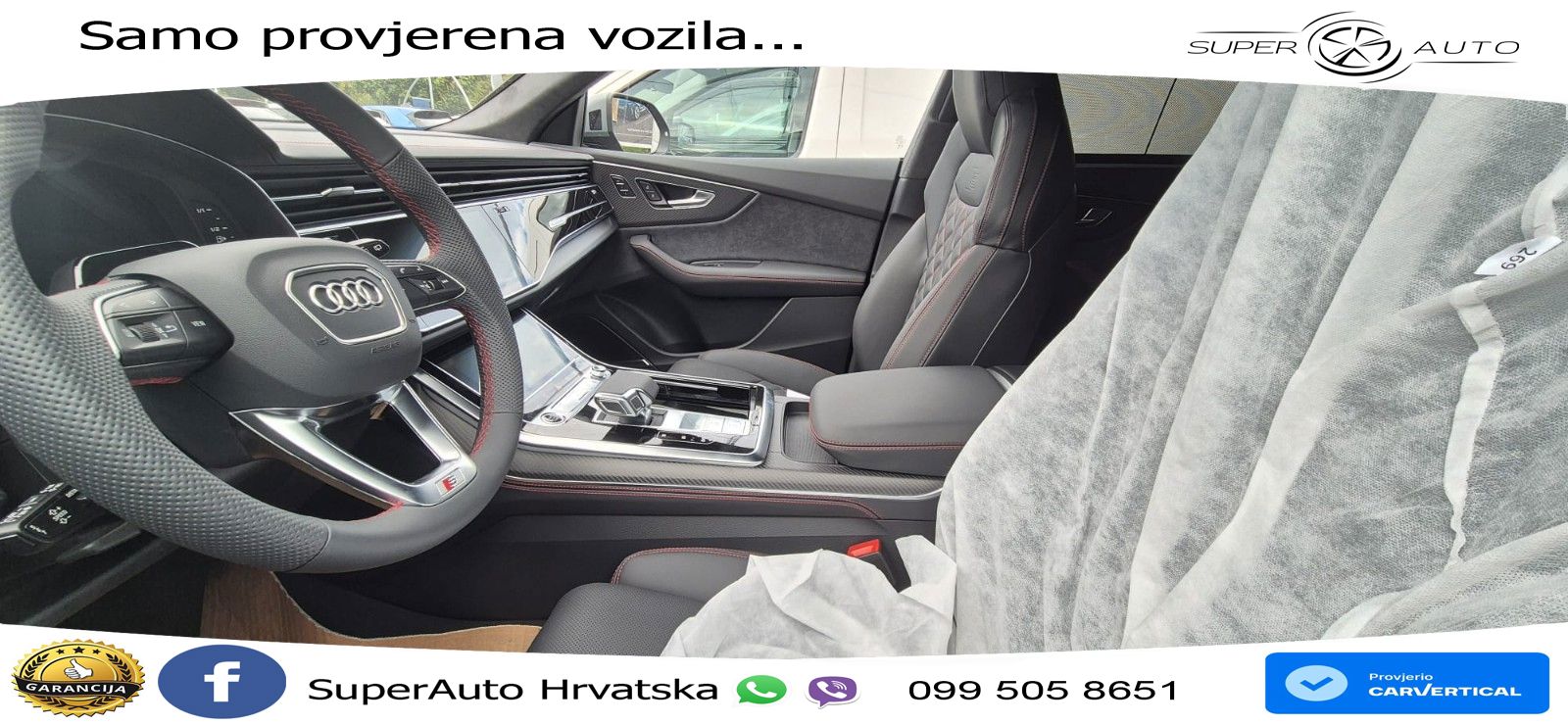 Audi Q8 50 TDI V6 (286 KS) quattro Tiptronic S line LED+GR SJED+ACC