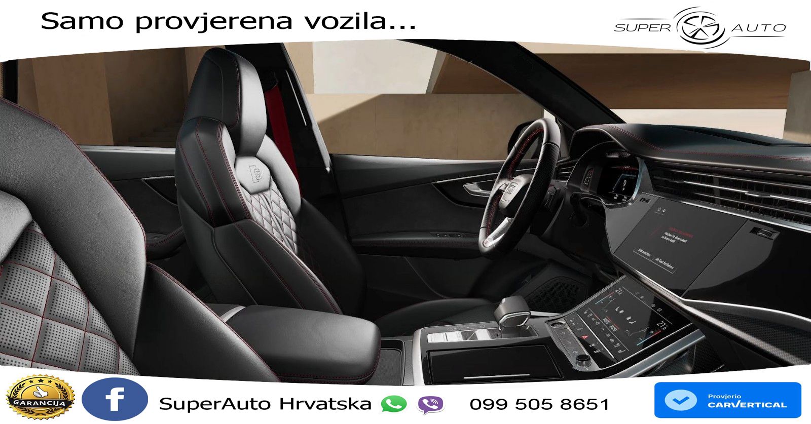 Audi Q8 50 TDI V6 (286 KS) quattro Tiptronic S line LED+GR SJED+ACC