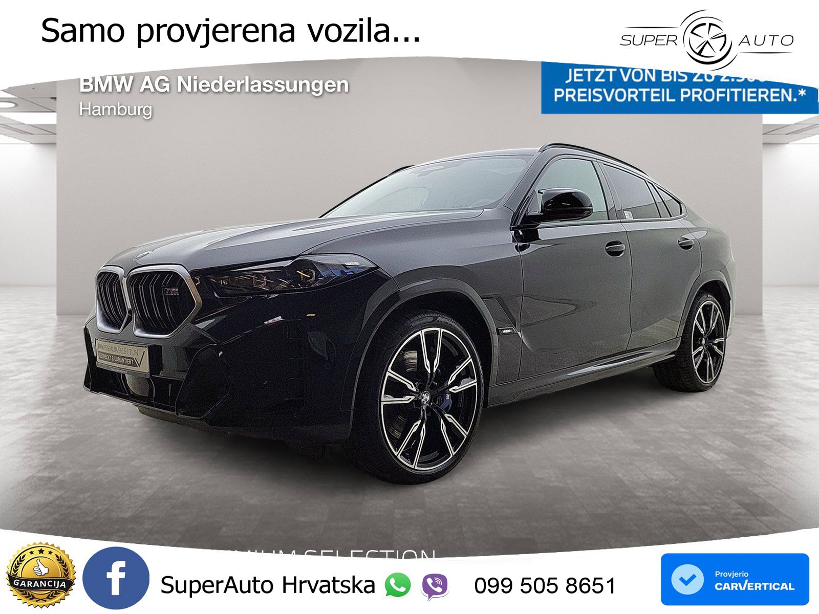 BMW X6 M60i V8 (530 KS) xDrive Steptronic