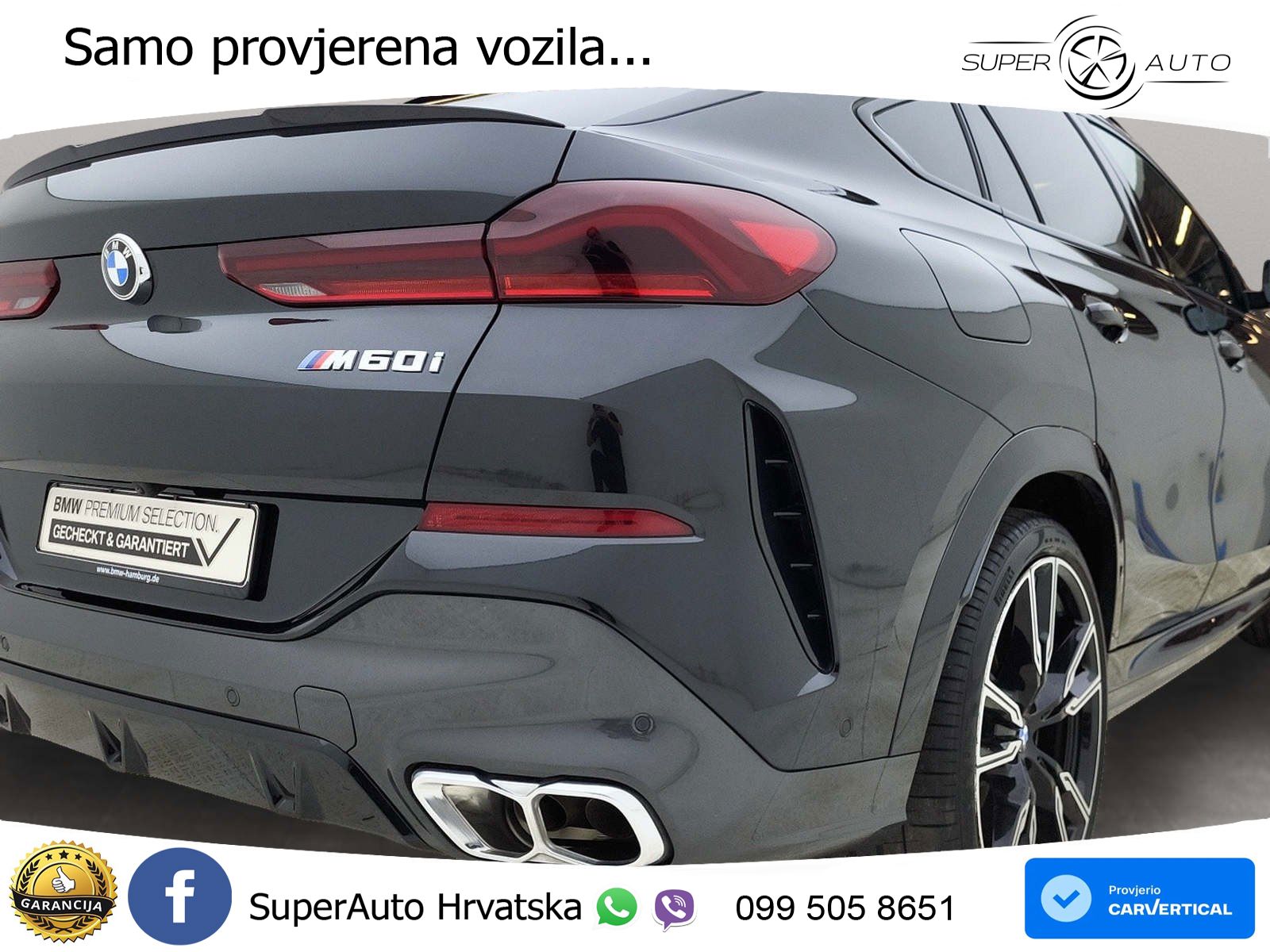 BMW X6 M60i V8 (530 KS) xDrive Steptronic
