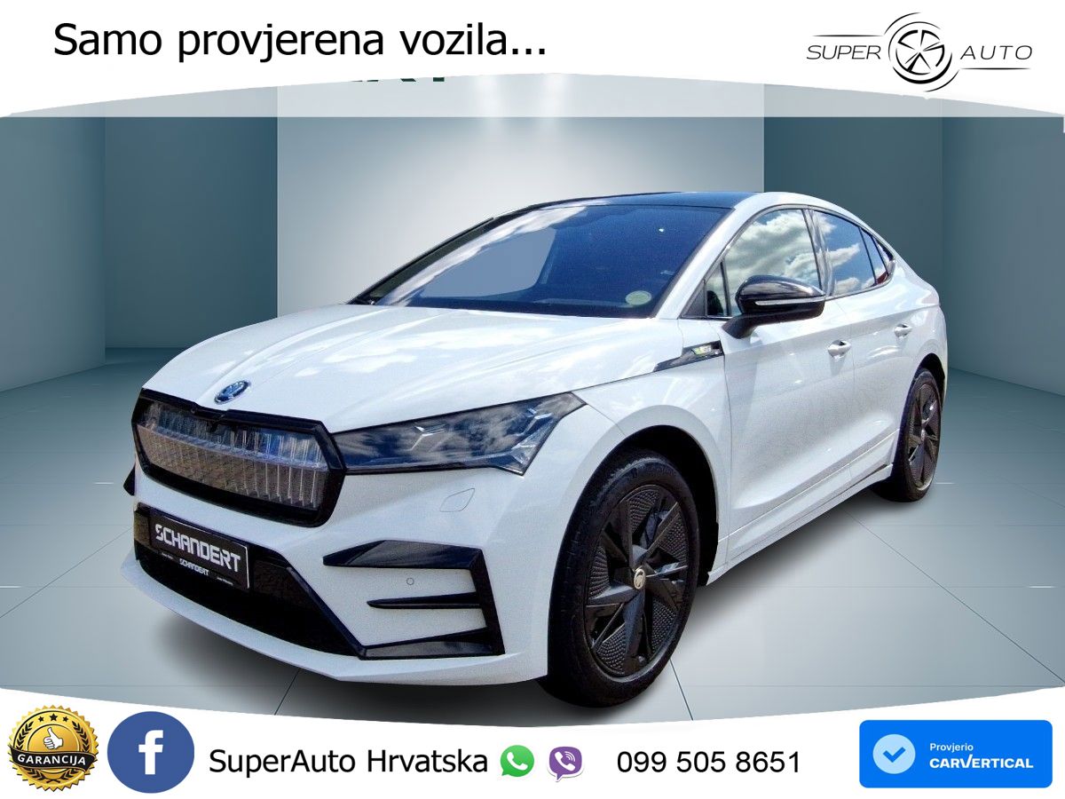 Škoda Enyaq Coupe iV RS 82 kWh (299 KS) AWD LED+GR SJED+ACC