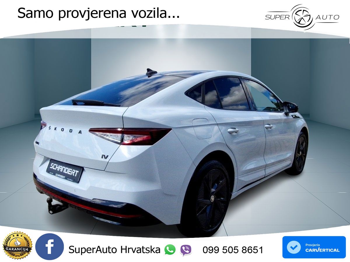 Škoda Enyaq Coupe iV RS 82 kWh (299 KS) AWD LED+GR SJED+ACC