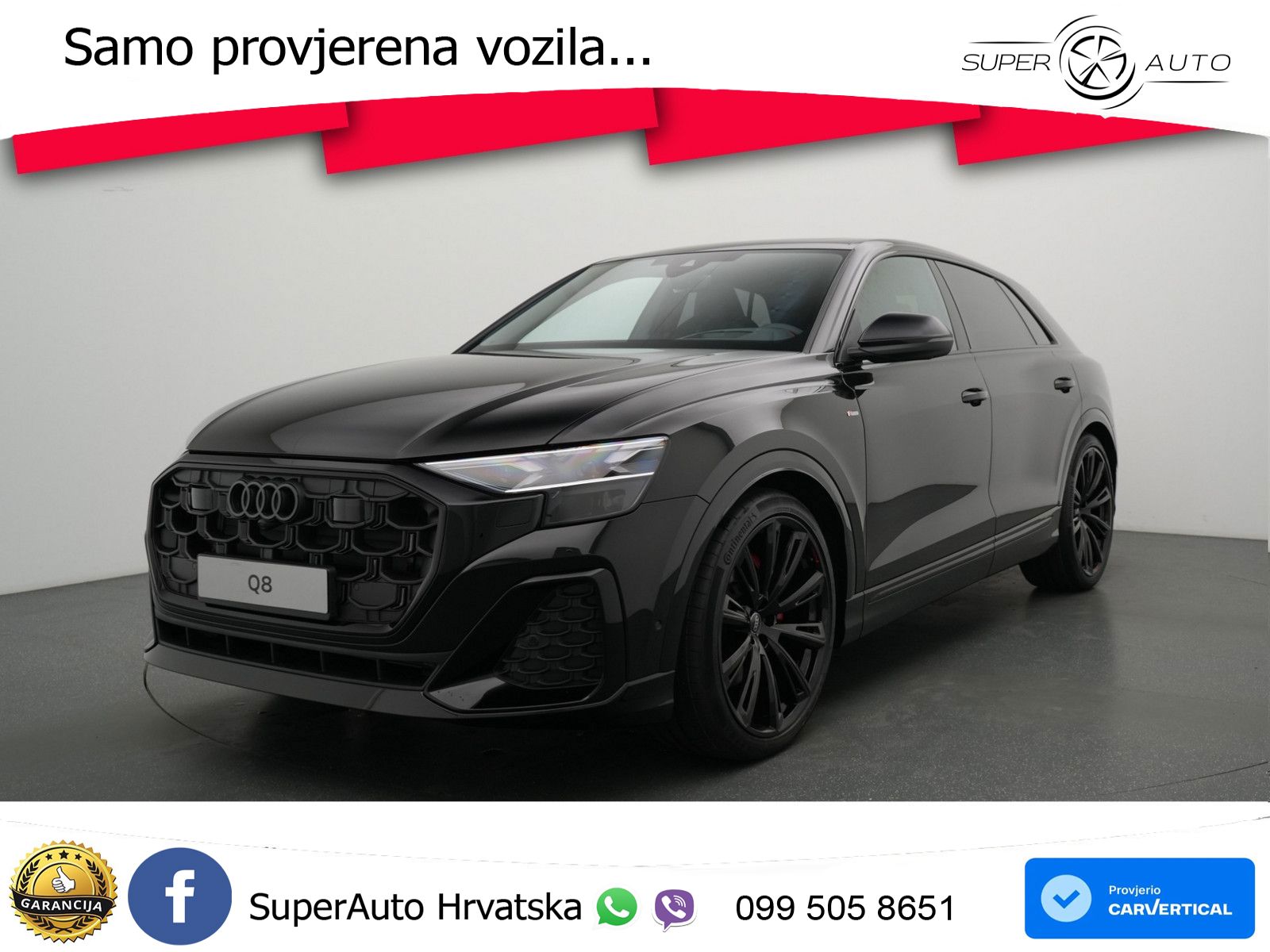 Audi Q8 50 TDI V6 (286 KS) quattro Tiptronic